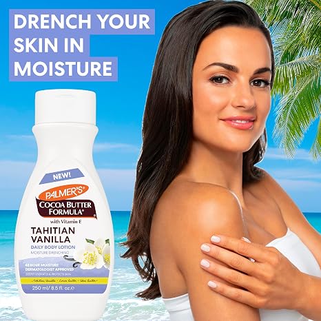 Palmer's Tahitan Vanilla Body Lotion with Vitamin E for Dry Skin (8.5 Oz)