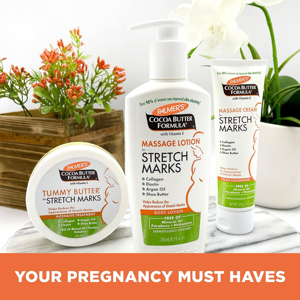 Palmer's Cocoa Butter Massage Cream for Stretch Marks, 4.4 Ounce