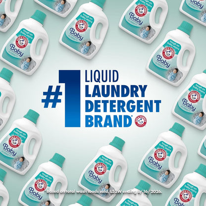 ARM & HAMMER Baby Hypoallergenic Laundry Detergent Liquid, 100.5 Fl Oz