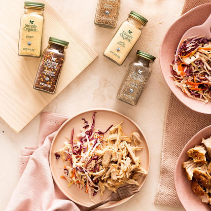 Simply Organic, Ginger Organic, 1.64 Ounce | Non ETO, Non Irradiated, Non GMO, Complements Both Sweet & Savory Dishes