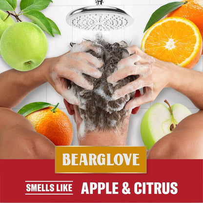 Old Spice Mens 2-in-1 Shampoo and Conditioner Set, Bearglove, For All Hair Types, Healthier, Fuller, More Moisturized Looking Hair, 13.5 fl oz Each (Pack of 6)