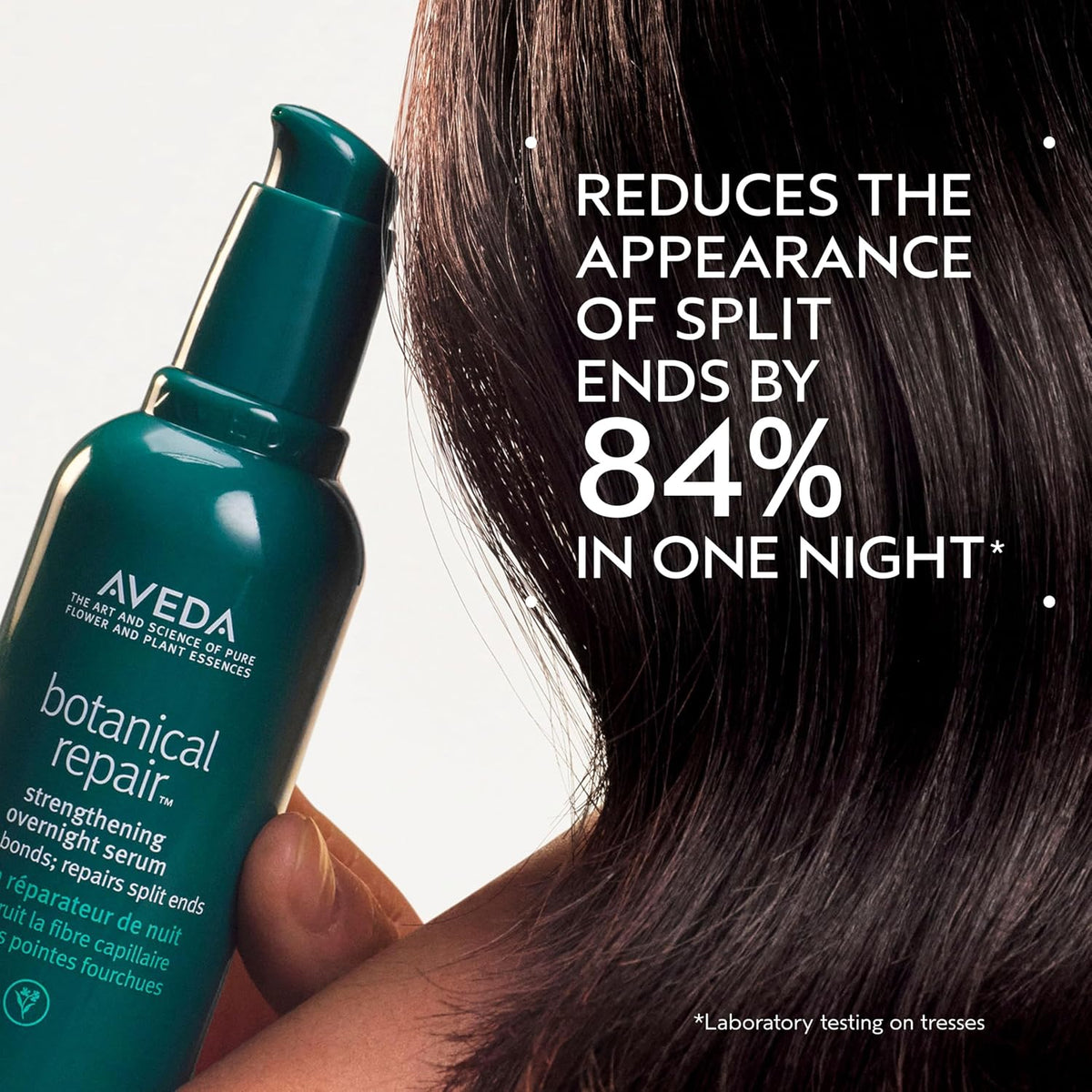 Aveda Botanical Repair Strengthening Overnight Serum | Bond-Building Serum | Reduces the Look of Split Ends | Repairs Damaged Hair | With Nangai Oil | 99% Naturally Derived*