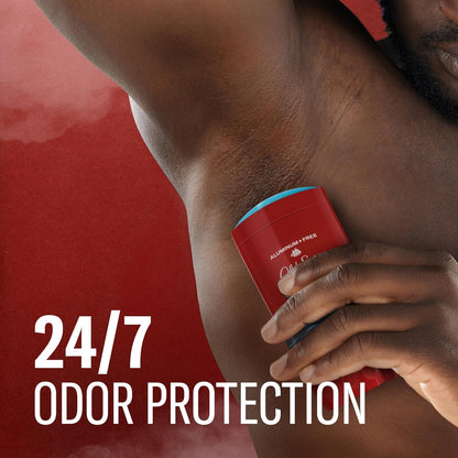 Old Spice Aluminum Free Deodorant for Men, 24/7 Odor Protection & Signature Scent Control, 24/7 Freshness & Lasting Scent, Captain with Bergamot Scent, 3.0 oz (Pack of 2)