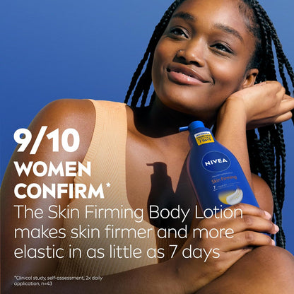 NIVEA Skin Firming Body Lotion and Gel Cream Variety Set, 2 Items