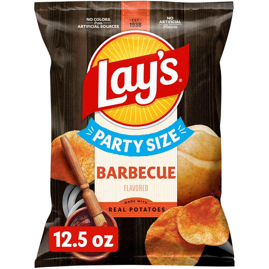Lay's Barbecue Flavored Potato Chips, 12.5 Oz