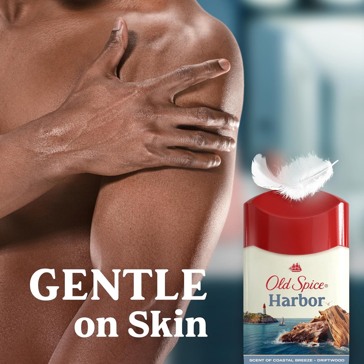 Old Spice Antiperspirant & Deodorant for Men, 24/7 Sweat & Odor Protection, 24/7 Freshness with Long Lasting Scent, Gentle on Skin, Dry Feel, Harbor with Coastal Breeze Scent, 2.6 oz (Pack of 3)