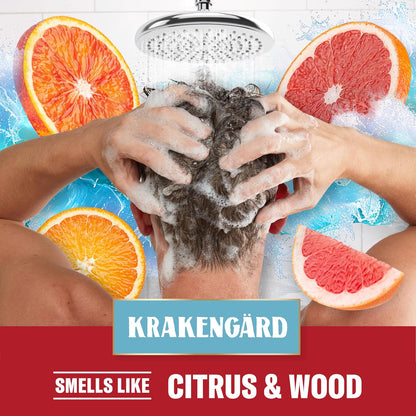 Old Spice Mens 2-in-1 Shampoo and Conditioner Set, Krakengard, For All Hair Types, Healthier, Fuller, More Moisturized Looking Hair, 13.5 fl oz Each (Pack of 6)