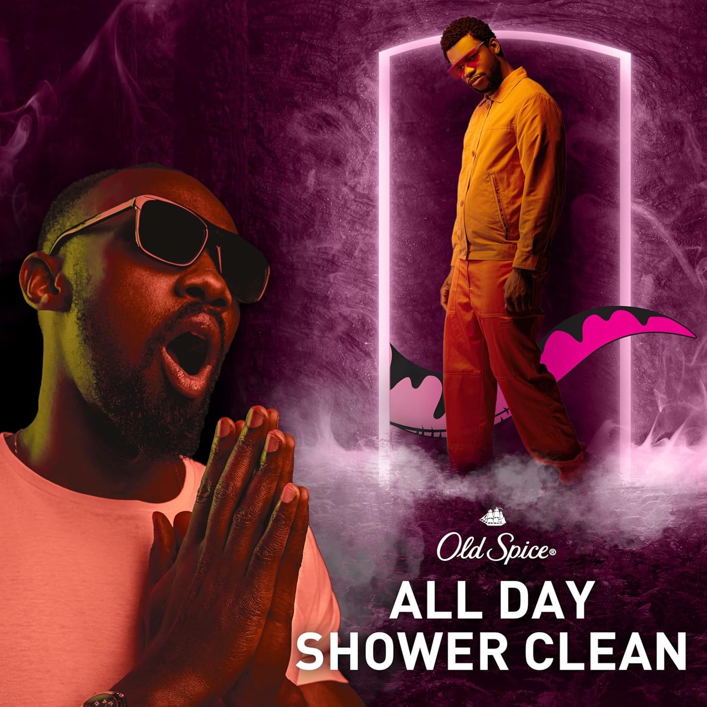 Old Spice Cleansing Body Wash for Men, 3X Defense, 24/7 Shower Fresh with Lasting Scent, 2-in-1 Body & Face Wash, Raptorstrike with Dark Berry Scent, 33.4 oz