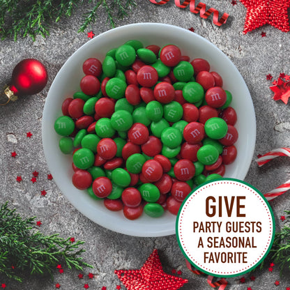 M&M's Milk Chocolate Christmas Candy - 10 oz Bag