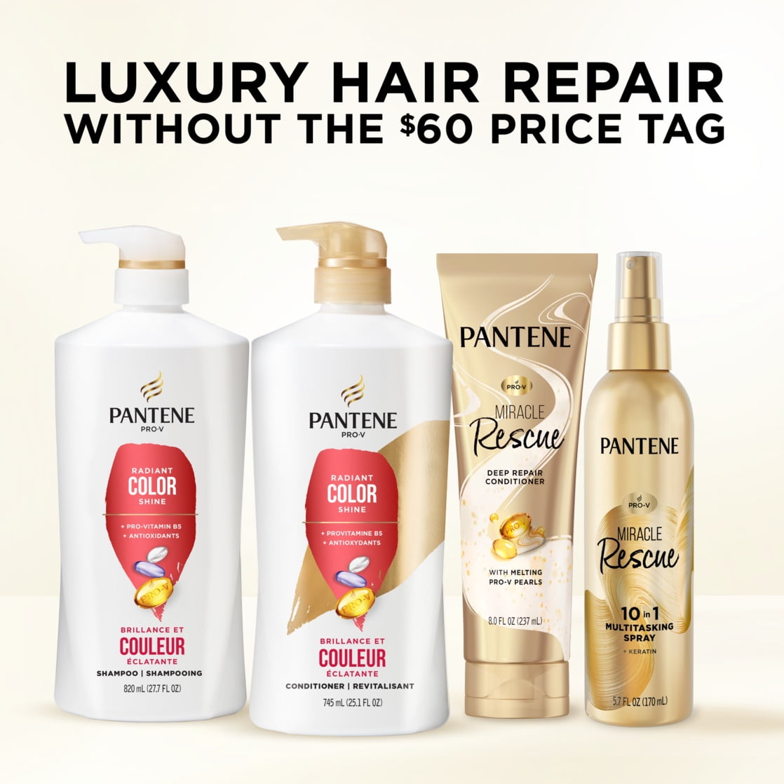 Pantene Pro-V Conditioner Radiant Color Shine, 25.1 fl oz
