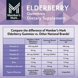 Member's Mark Elderberry Immune Health Gummies, 150 ct.