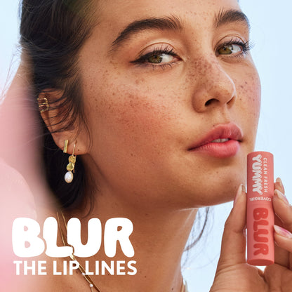 COVERGIRL Clean Fresh Yummy Blur Matte Lipstick, 200 Blur The Pom, 0.09 oz