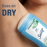 Secret Invisible Solid Antiperspirant Deodorant, Shower Fresh, 2.6 oz