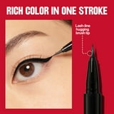 Revlon ColorStay Lash Serum + Liner, Waterproof Eyeliner, 001 Blackest Black