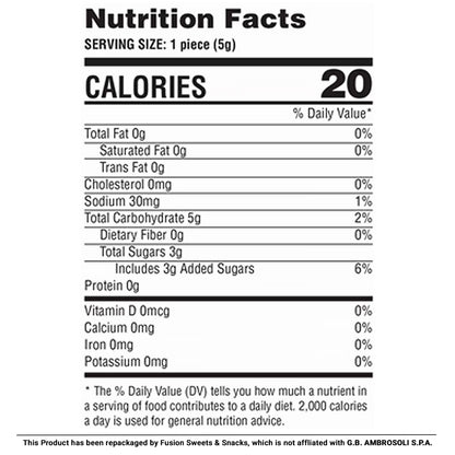 Zotz Fizzy Candy Variety Pack Assorted Flavors 135 Count 1.5 Pounds