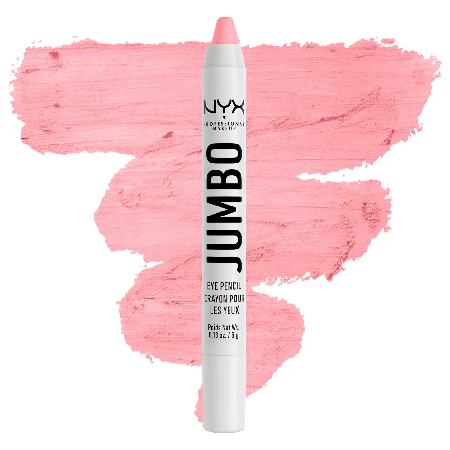 NYX Professional Makeup Jumbo Eye Pencil, All-in-One Eyeshadow and Eyeliner Multi-Stick, Sherbert, 0.18 oz.