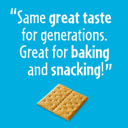 HONEY MAID Graham Crackers, Lunch Snacks, 14.4 oz