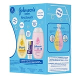 Johnson's Baby First Touch Gift Set, Baby Bath & Skin Products, 3 Items