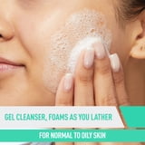 (2 pack) CeraVe Foaming Facial Cleanser for Normal to Oily Skin, 12 fl oz