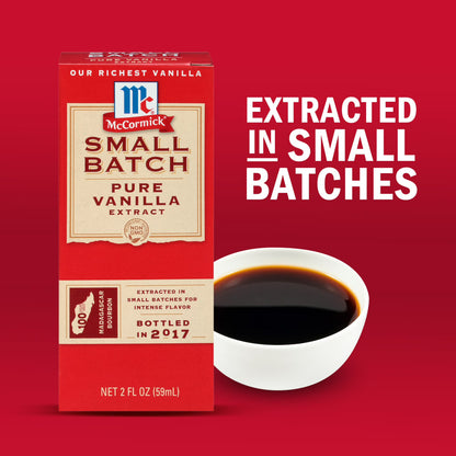 McCormick Small Batch Pure Vanilla Extract, 2.0 fl oz Box