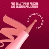 NYX Professional Makeup Lip Lingerie Lip Liner Stain, Waterproof Lip Color, Cuff Me, 0.03 fl oz