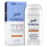 Secret Clinical 100HR Antiperspirant Deodorant, Soft Solid, Stress Response, 2.6 oz
