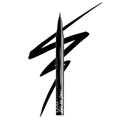 NYX Professional Makeup Epic Ink Vegan Waterproof Liquid Eyeliner, Black, 0.16 oz