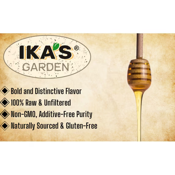 Ika's Garden Raw Chestnut Honey