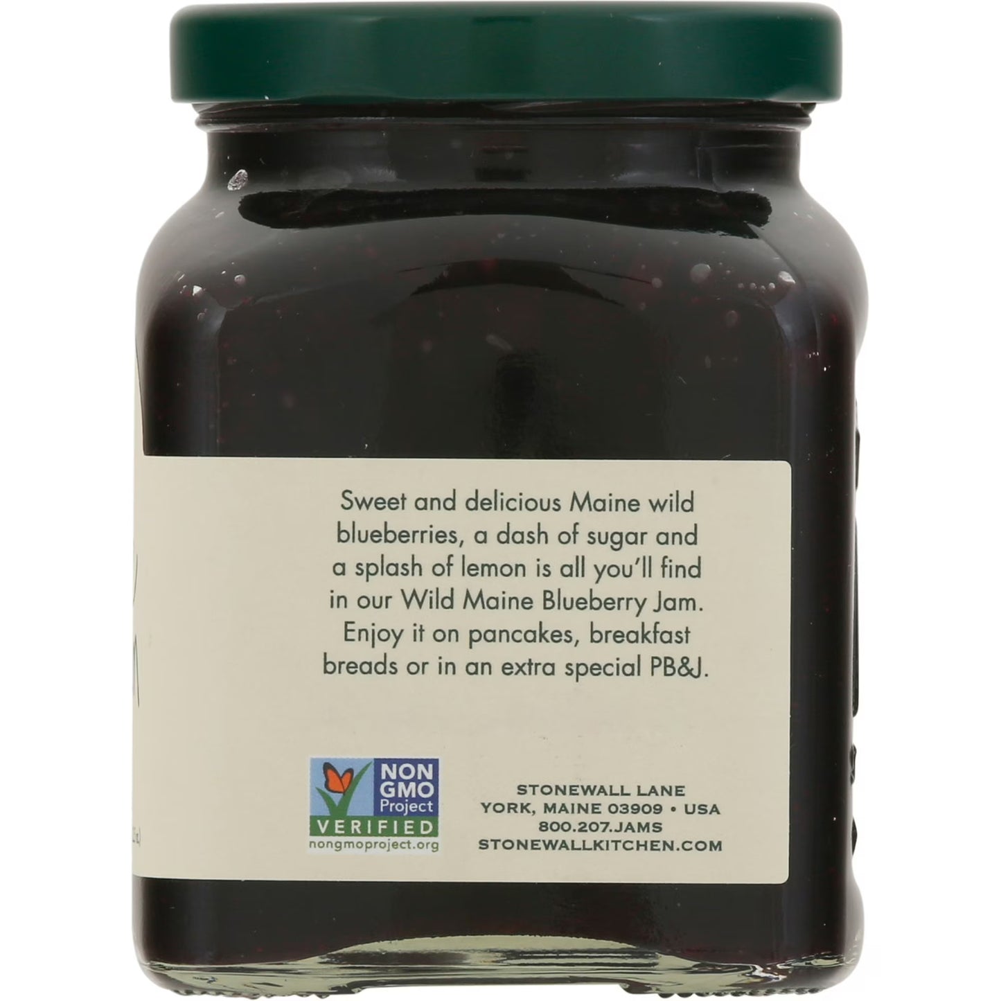 Stonewall Kitchen, non GMO, Wild Maine Blueberry Jam, 12.5 oz. Jar