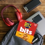 (4 pack) RITZ Bits Cheese Sandwich Crackers, Snacks for Kids and Adults, Lunch Snacks, 8.8 oz