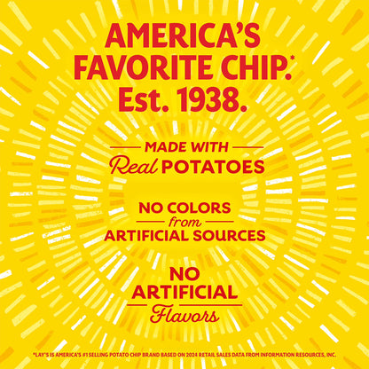 Lays All Dressed Potato Chips 7.75 oz Bag