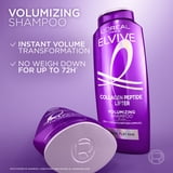 L'Oreal Paris Elvive Collagen Peptide plus Lifter 72h Volumizing Shampoo 13.5 fl oz
