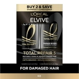 L'Oreal Paris Elvive Total Repair 5 Repairing Shampoo and Conditioner Set, 1 kit
