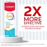 Colgate Total Active Prevention Plaque Cleanse Whitening Toothpaste Gel, Cool Peppermint, 3 oz