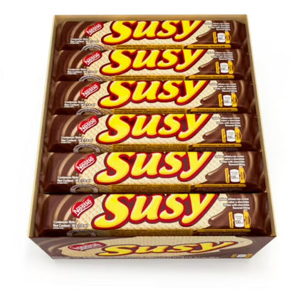 Nestle Susy Maxi Chocolate Wafer Cookies – 18 Pack (50gr/1.76oz Each)
