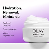 Olay Anti-Aging Night Cream, Hydrating and Brightening Face Moisturizer, 3.4 oz