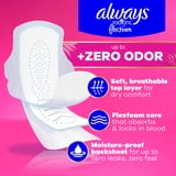 Always Radiant with FlexFoam Pads, Size 3, Extra Heavy, Wings, 40 Count