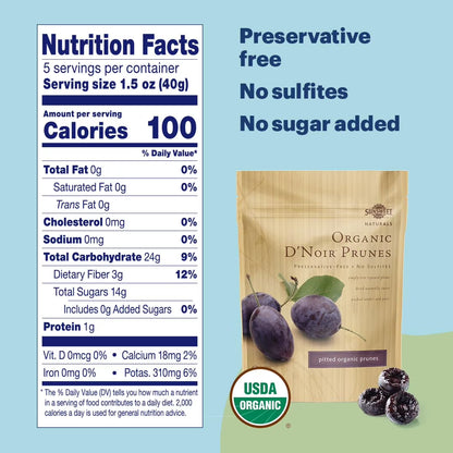 Sunsweet D'Noir Prunes 6 Pack
