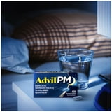 Advil PM Pain Reliever and Nighttime Sleep Aid, Ibuprofen and Diphenhydramine Caplets, 200 ct.