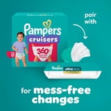 Pampers Cruisers 360 Baby Diapers Size 6, 48 Count (Select for More Options)