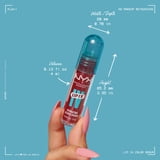 NYX Professional Makeup Lip IV Hydrating Lip Gloss & Lip Stain with Coconut Water, Drippin in Rose, 0.16 fl oz
