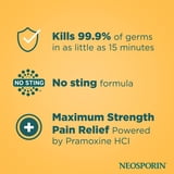 (3 pack) Neosporin + Pain Relief First Aid Ointment, 1 oz