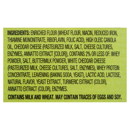 (2 pack) Great Value White Cheddar Cheese Crackers, 12.4 oz