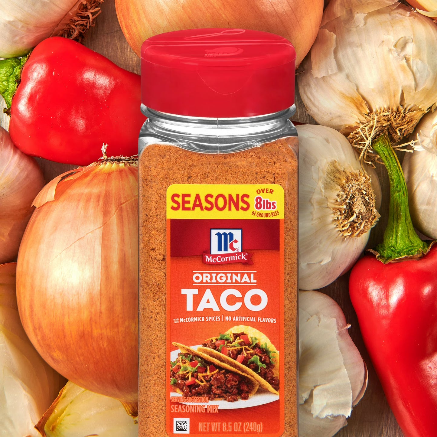 McCormick Original Taco Seasoning Mix, 8.5 oz Bottle