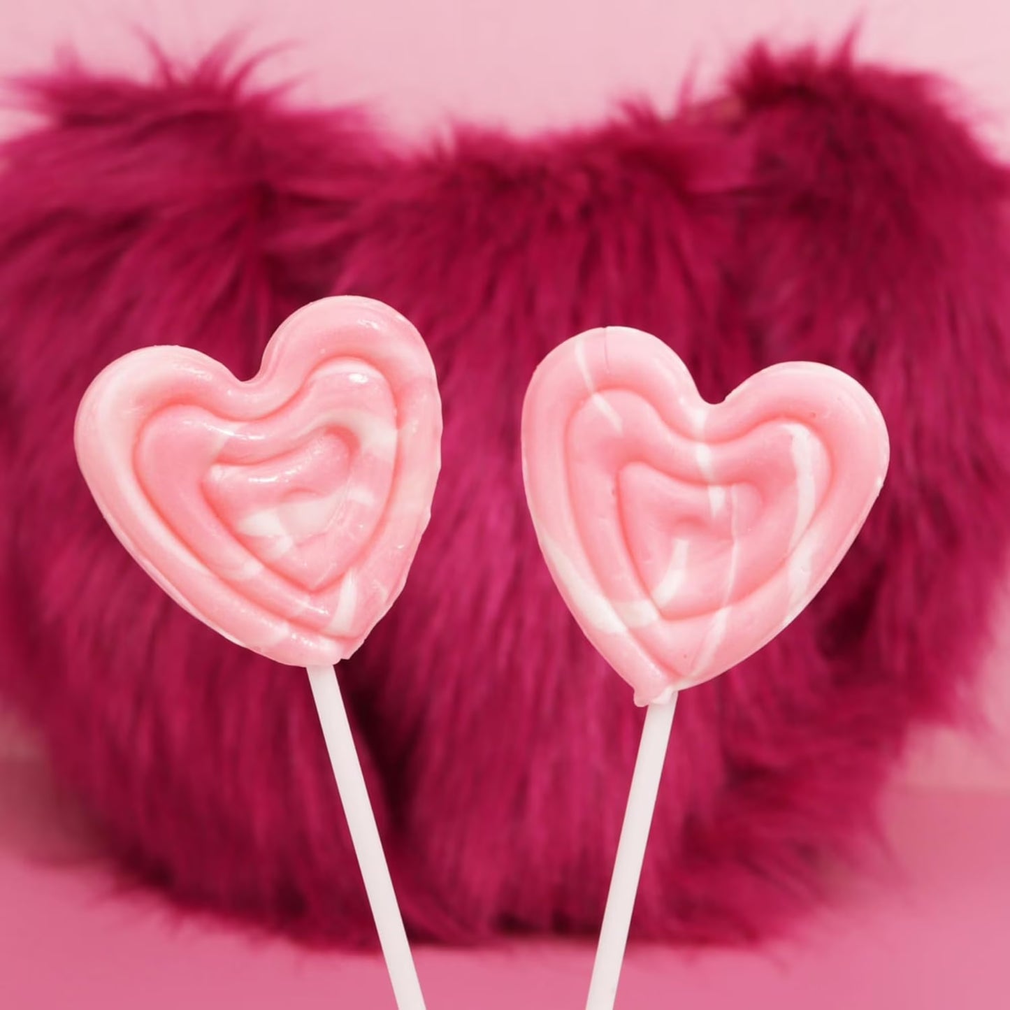 Swirl Heart Lollipops, Valentines Day Party Candy, 24 Count, 11.2 Ounce Box