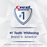 Crest 3D White Brilliance Charcoal Teeth Whitening Toothpaste, 4.6 oz