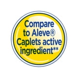 Equate All Day Pain Relief Naproxen Sodium Caplets, 220 mg, 270 Count, Compare to Aleve Caplets Active Ingredient