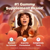 OLLY Adult Probiotic + Prebiotic Digestive Support Gummy, Peach, 70 ct.