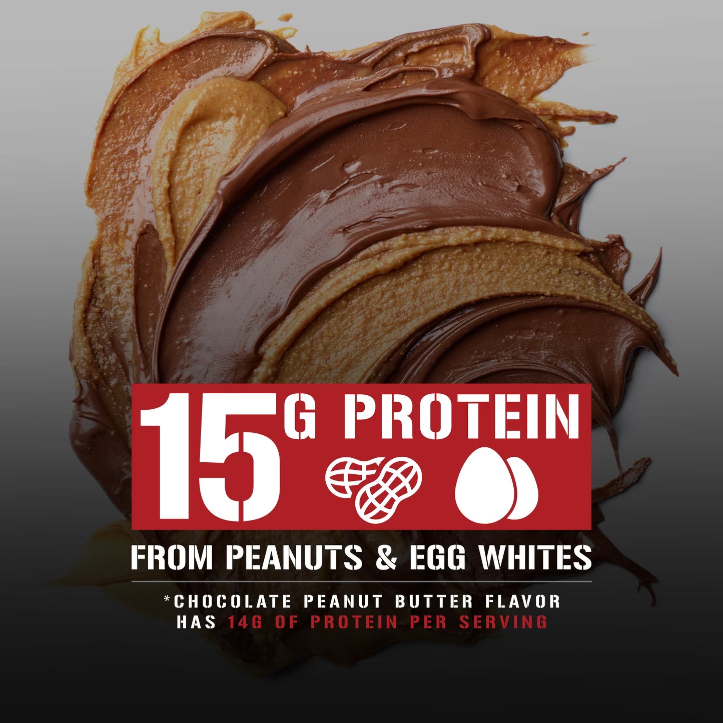 5% Nutrition Rich Piana Snack Time, High Protein Squeezable Pouches, Peanut & Egg White Blend - 10Ct (Peanut Butter)