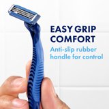 Gillette Sensor3 Smooth Shave Men's Disposable Shaving Razors, 7 Count